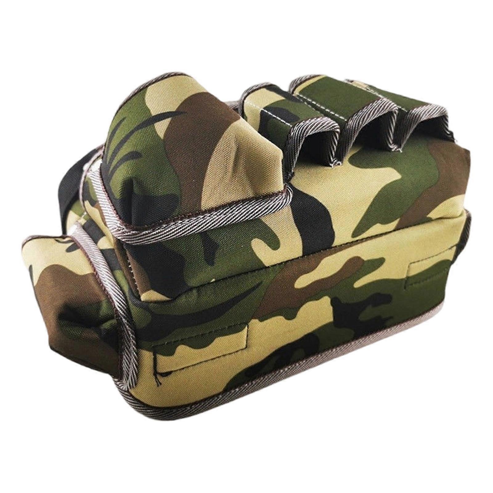 Hard Waist Mounted Tool Pouch With Camouflage Finish 380G Super Light Build Practical Storage For Workshop Essentials Multicolor