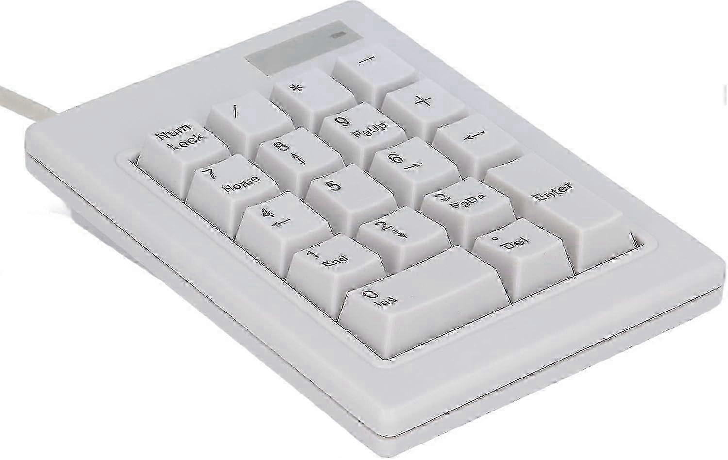 Mechanical Numeric Keypad, 18 Keys, Mini USB Wired, Linear Action Switch