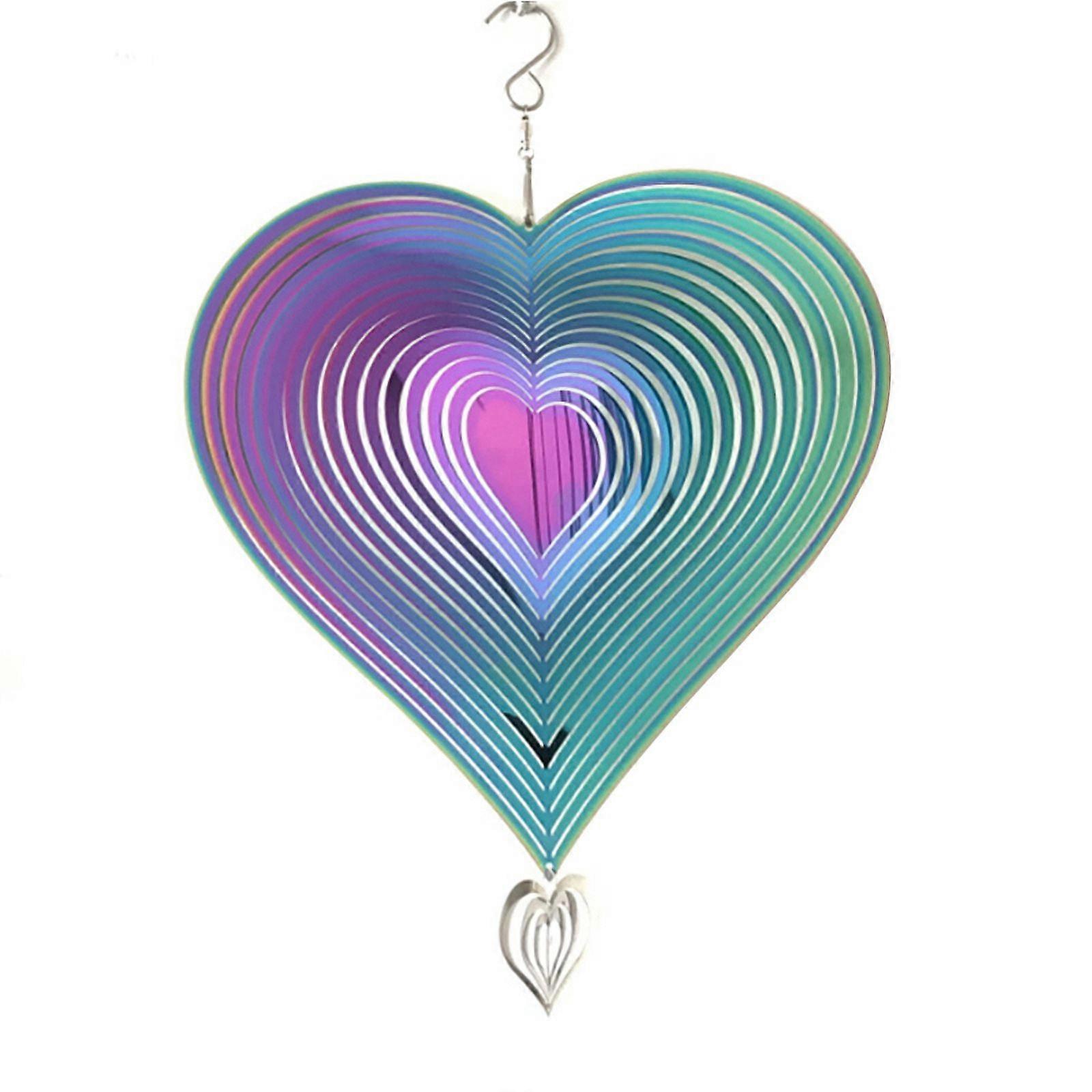 3D Rotating Wind Chimes Gift Wind Spinner 25X36Cm