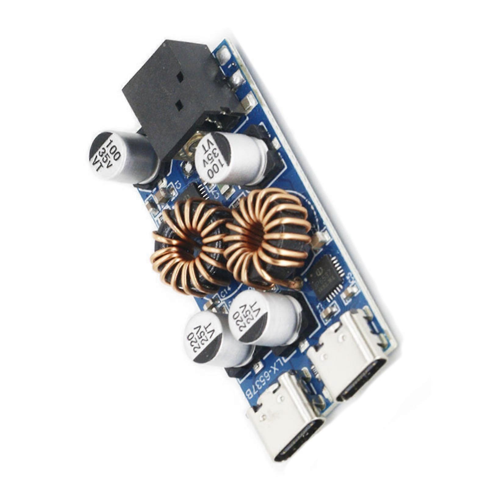 Rapid 30W Charging Module Board For Electronics PD3.0 PPS QC3 Protocols Auto Recognition Compactly Metal Design Multicolor