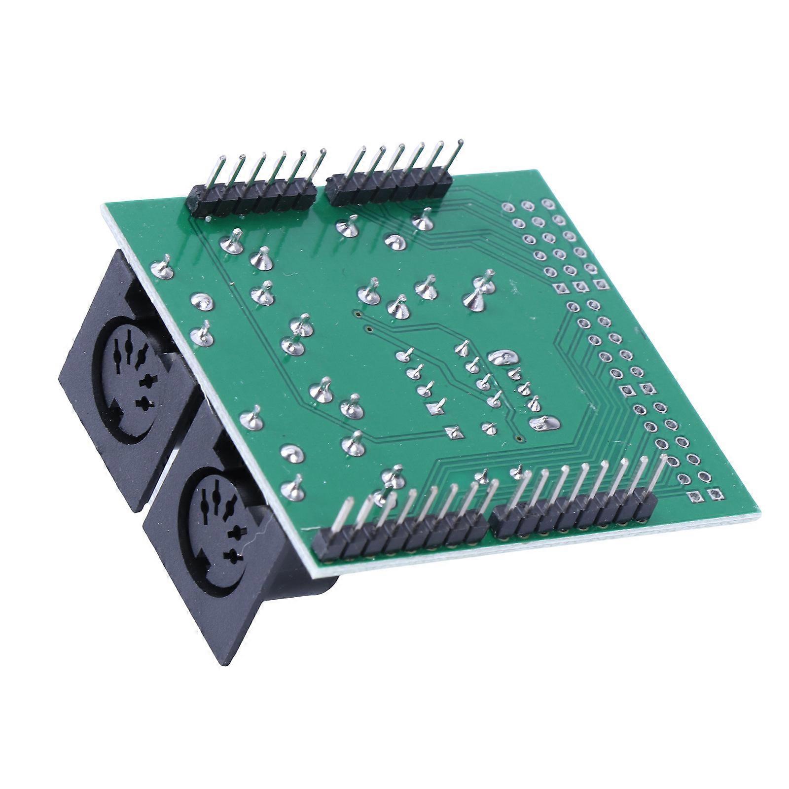 MIDI Shield Instrument Digital Interface Adapter Plate High Presision Adapter Board Module for  Microcontrollers Multicolor