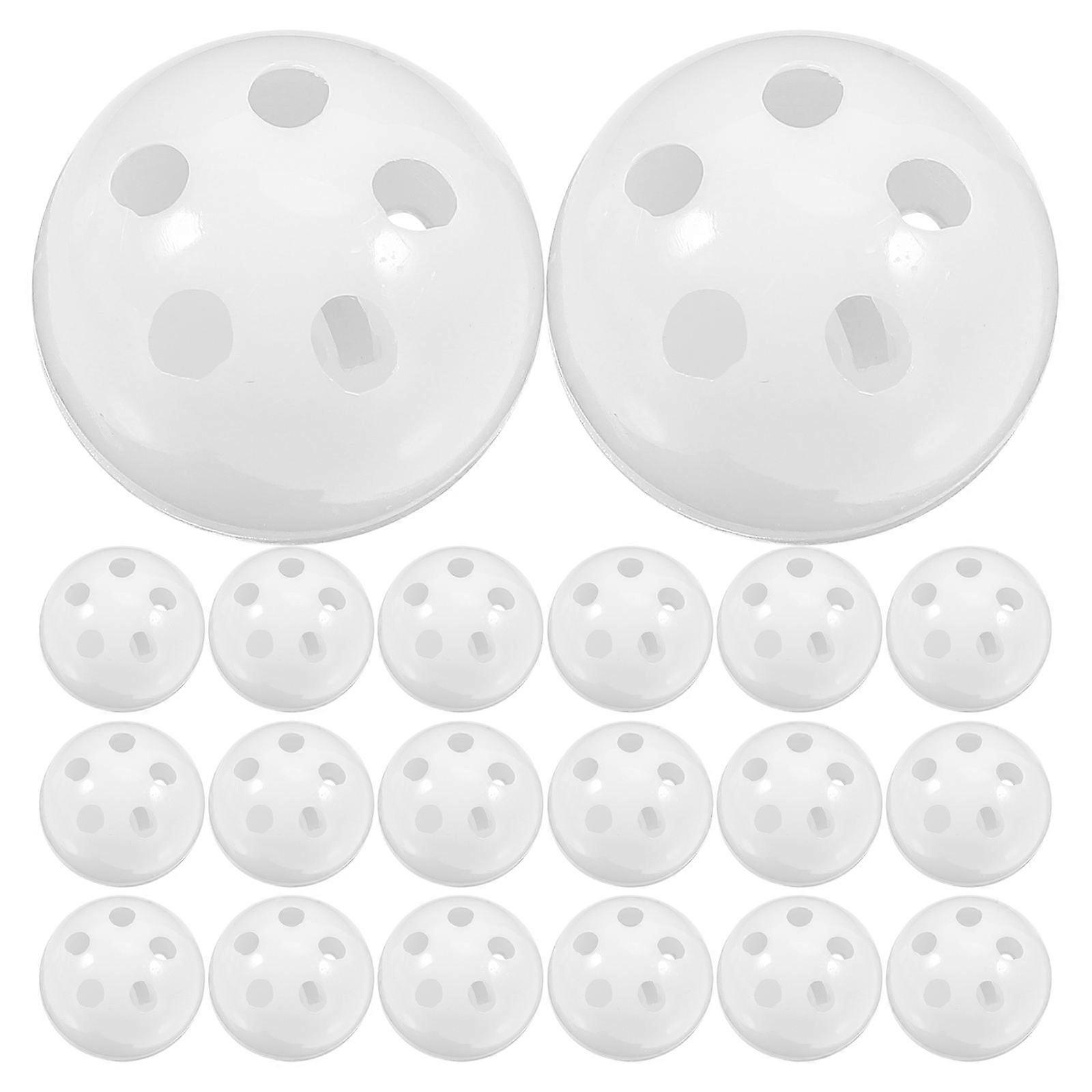 Plastic Squeakers for Dog Toys Replacement Multi-Function Insert 20Pcs White