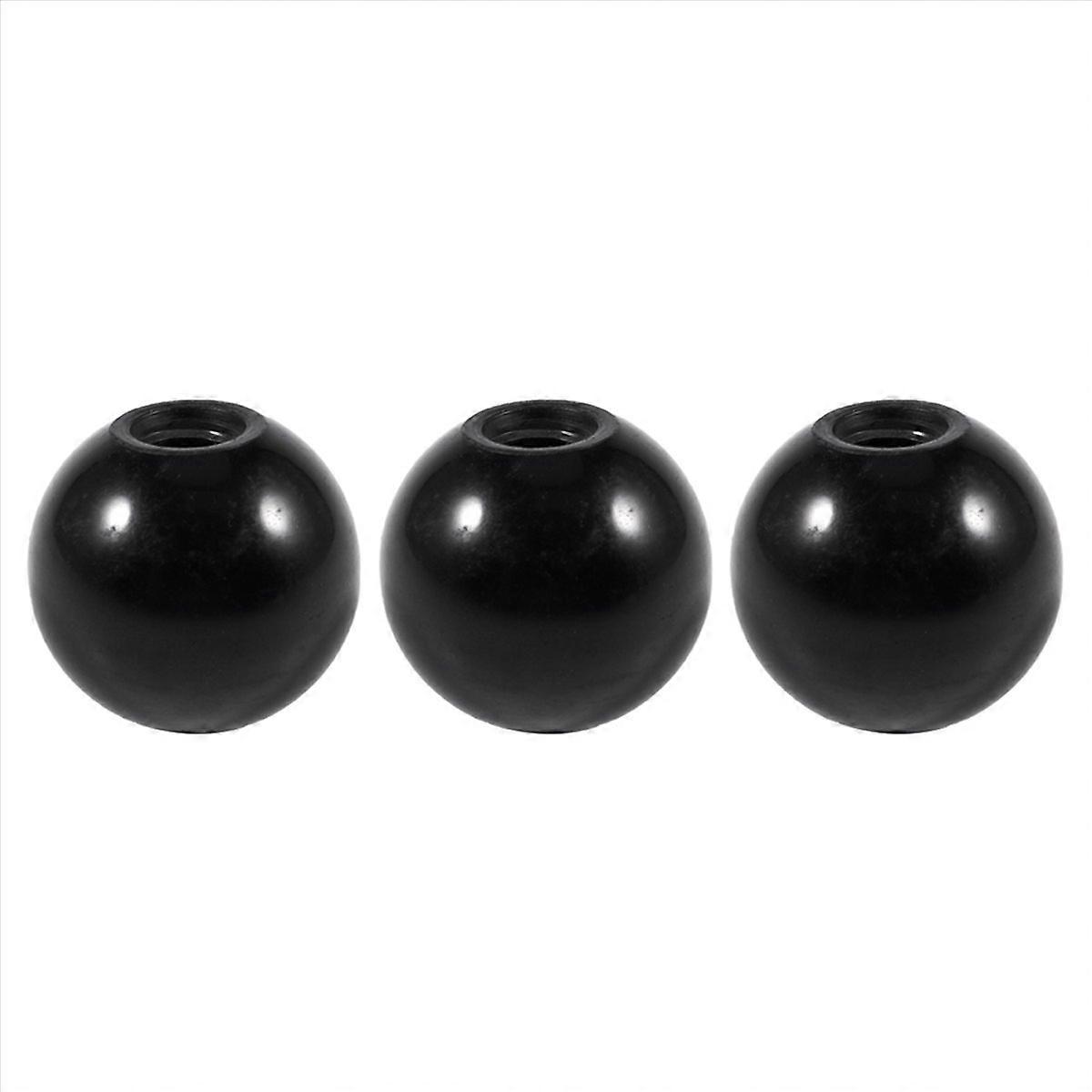 3X Replacement Black Bakelite 35 mm Diameter Ball Lever Knob