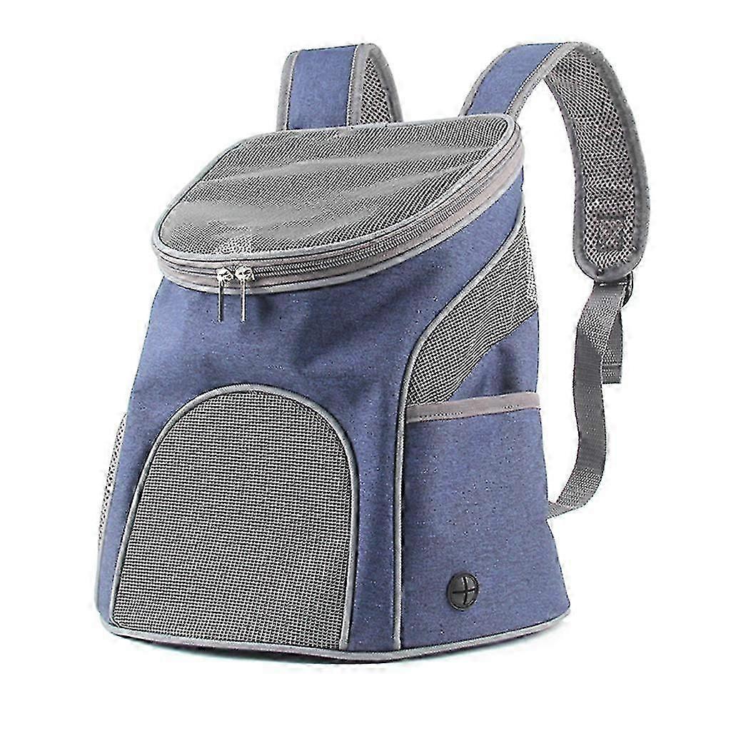 Pet Backpack Large Space Capsule Breathable Thicken Open Top Multicolor