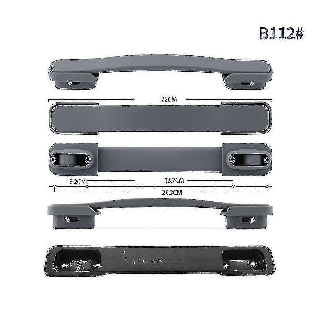 Plasthåndtag til bagage - Rejsekuffertgreb Reservedele