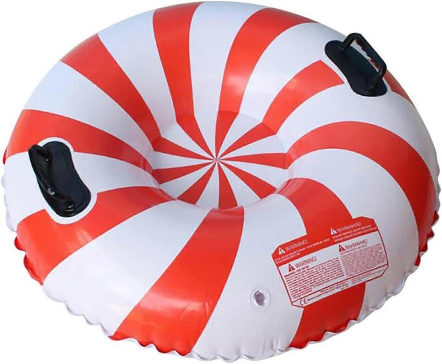 Portable Inflatable Snowboard Tow Rope Inflatable Sled Outdoor Sports Float Toy PVC Material