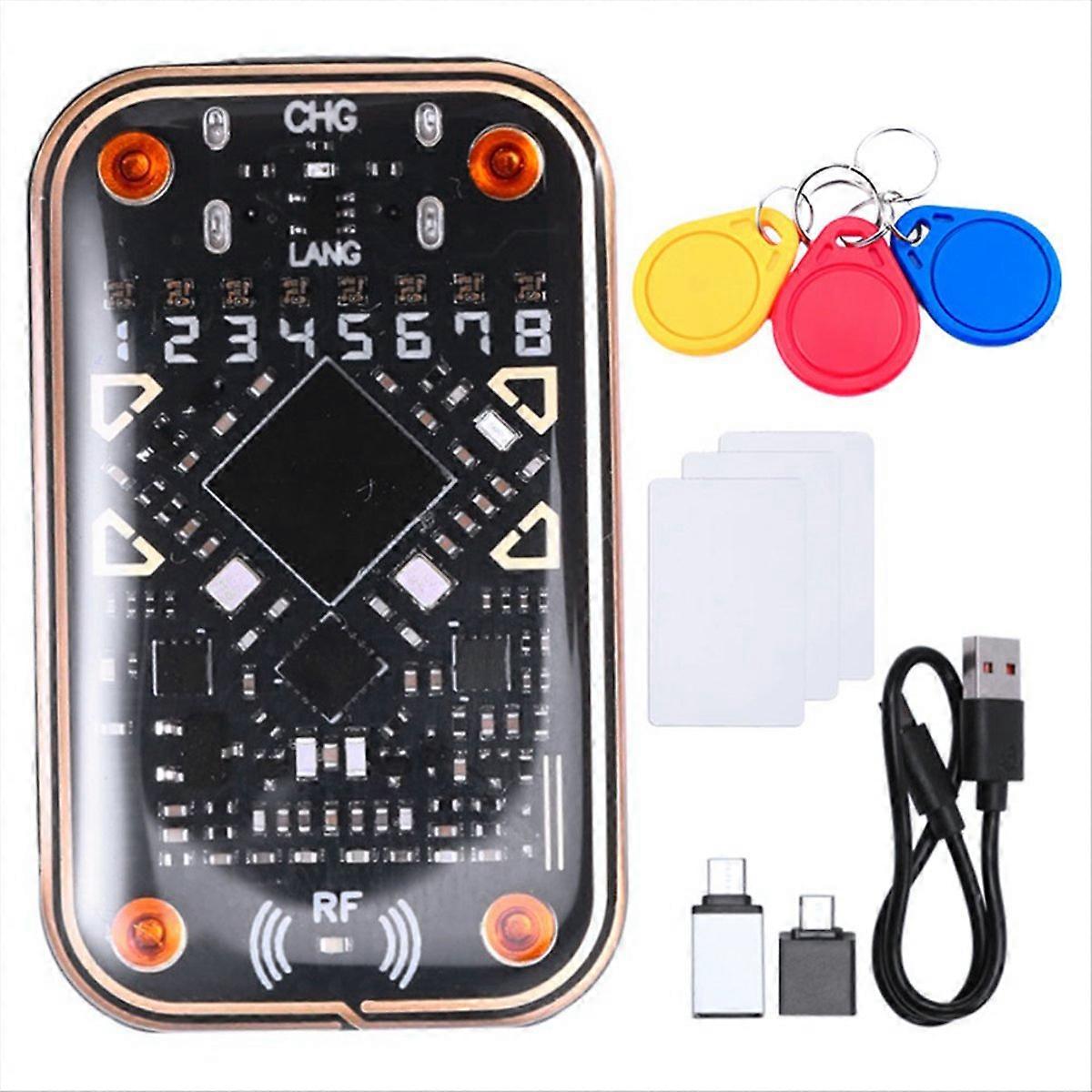 Chameleon Ultra V2.0 RFID Smart Chip Reader+3xUID Keychain/CUID Card
