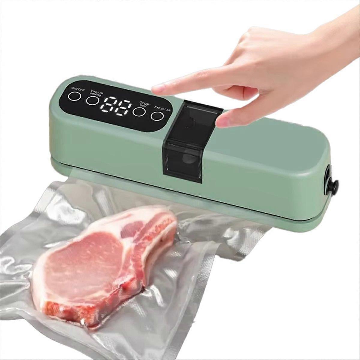 Mini Wireless Automatic Vacuum Sealer Portable Home Use Small Food Packaging Plastic Sealer Machine