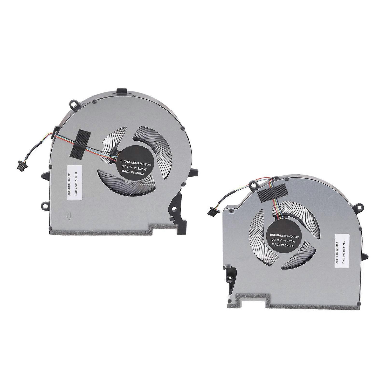 CPU GPU Cooling Fan For 17 Shadow Elf 7 8 9 Plus TPN-Q266 M7889-001 Laptop Cooling Fan CPU GPU Graphics Card Radiator Multicolor