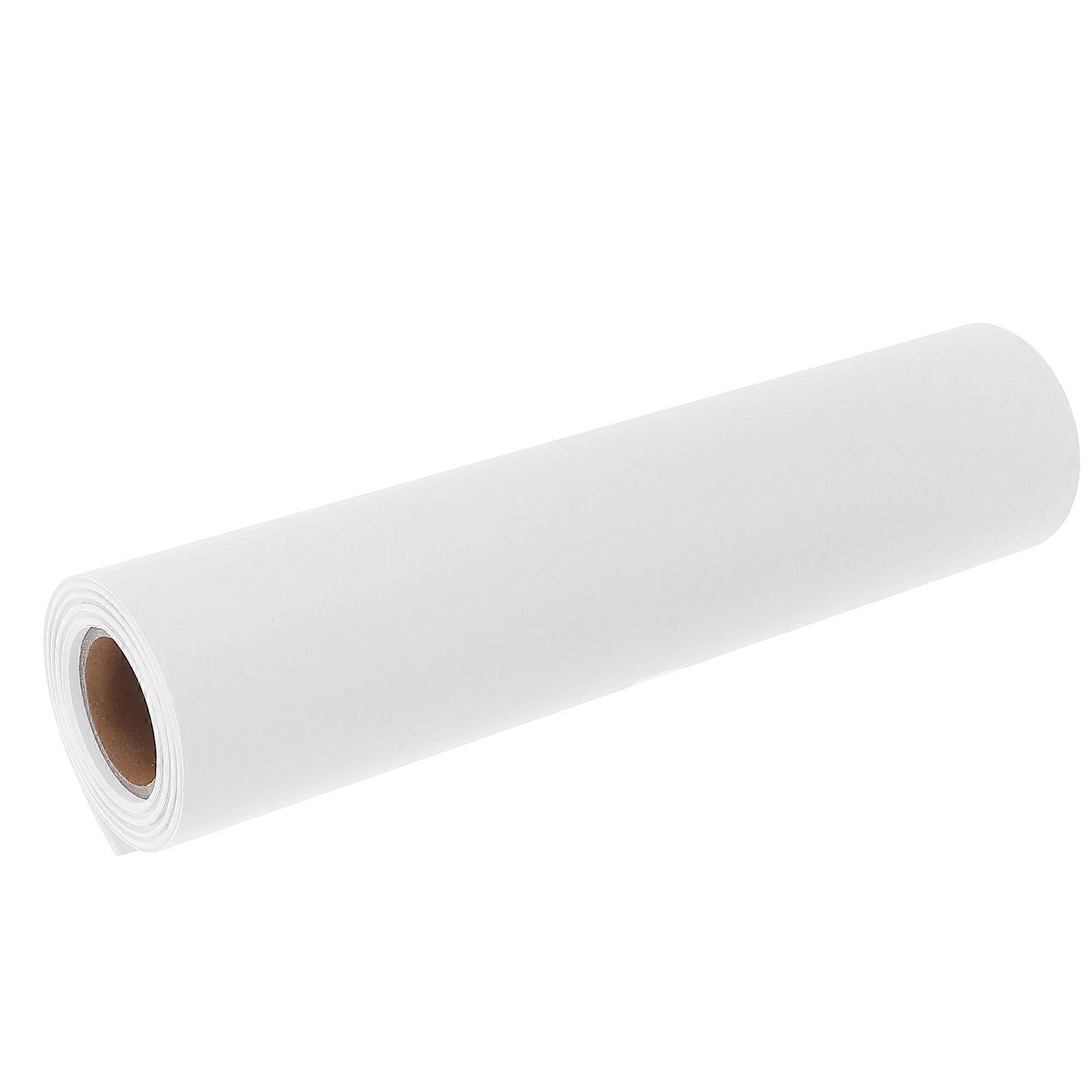 Expanded White Paper Sketch Roll Designed For Kids Creative Drawing At School And Home 1000X30X0.10CM Ideal For Various Art Mediums 1Set