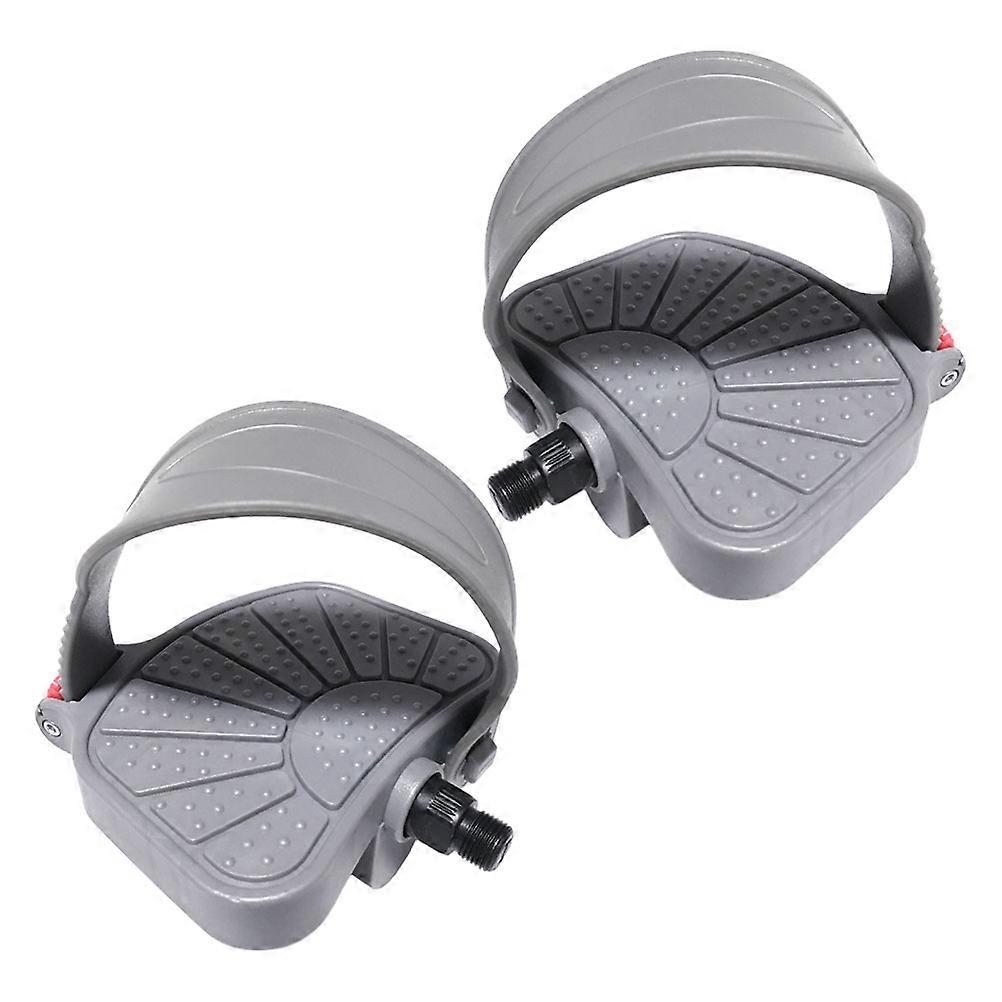 Exercise Bike Pedals Adjustable Length For Adults Fine Craft Design Long Term Use Assorted Color 1Set