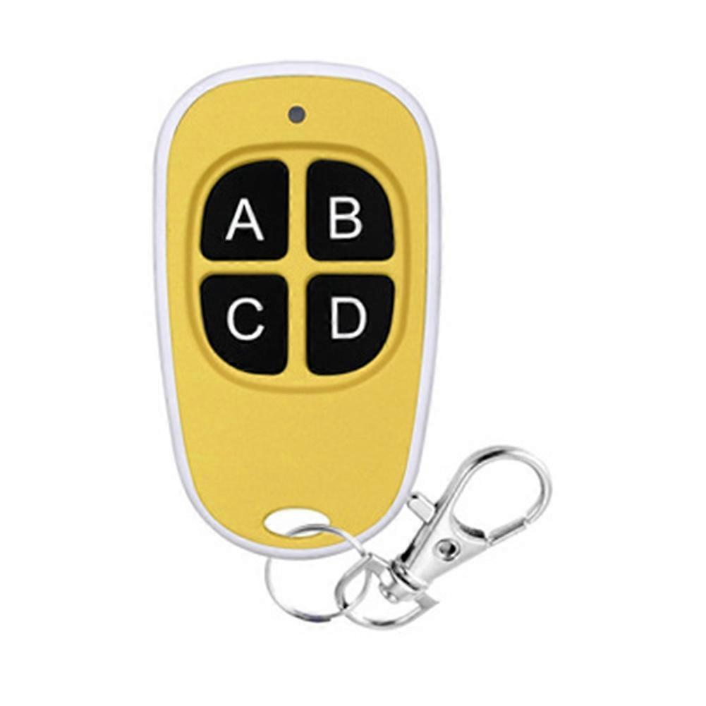 315MHz Garage Door Opener Remote Control Wireless 4-Button Key Duplicator Clone Electric Gate Transmitter A