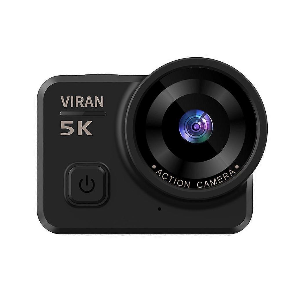 VIRAN V10 5K Action Camera Electronic Image Stabilization 2 Inch Touch Screen Waterproof Video Camera Motion Detection Dashcam