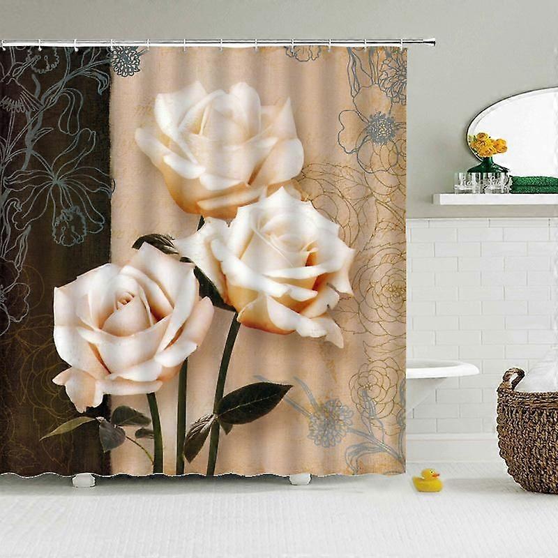 Badezimmerdekoration Duschvorhang Bild-003