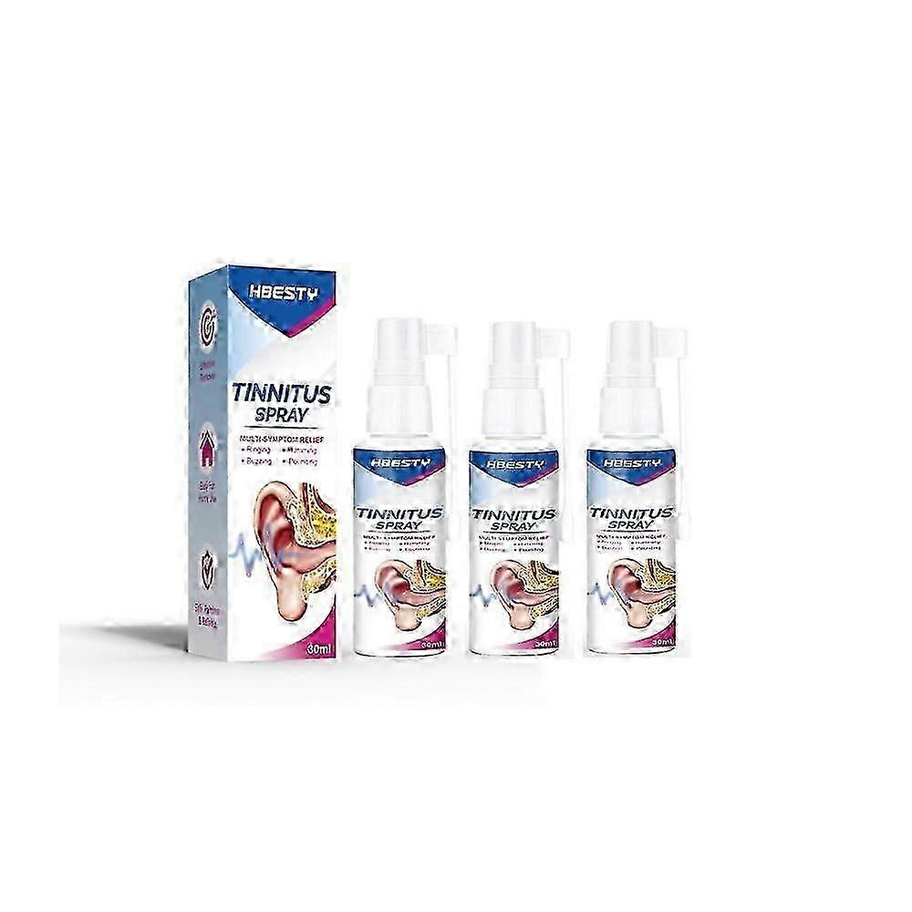 1-3box Hbesty طنين الأذن الإغاثة بخاخ ، قطرات الأذن طنين الأذن ، تخفيف الأذن ، رذاذ طنين الأذن ، يخفف طنين الأذن ، تخفيف طنين الأذن للآذان ، بسهولة