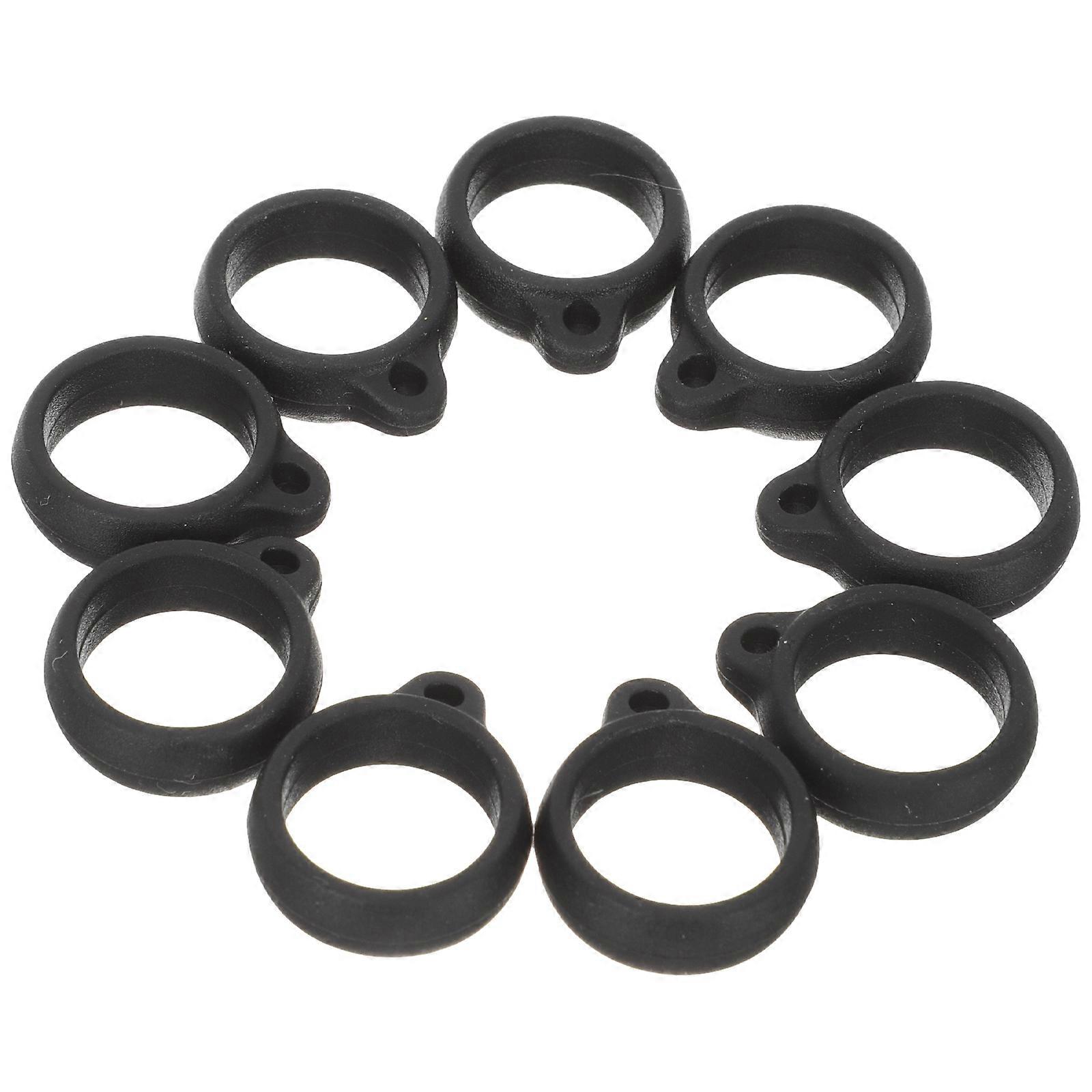 Phone Hanging Rope Ring for Anti-Lost Function 250Pcs Black Set