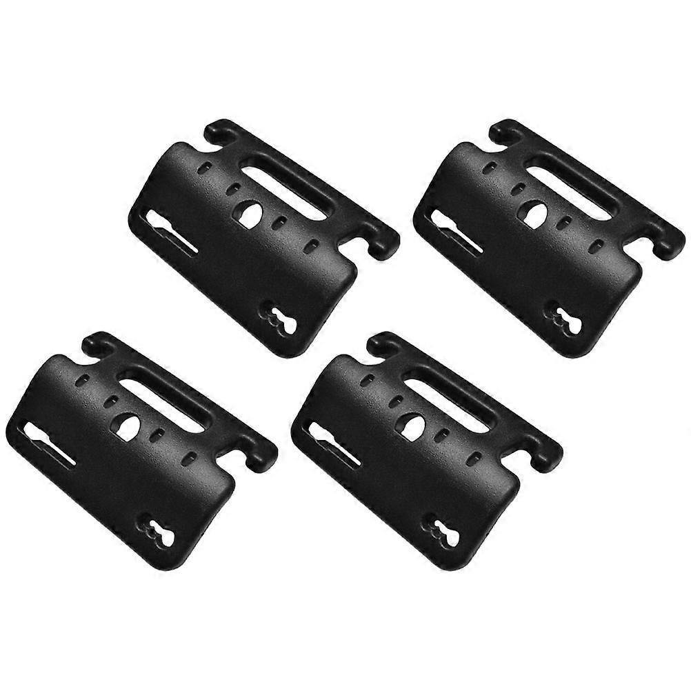 Car Hanger Headrest Hooks for Elderly Assistance 8Pcs Black ABS Material