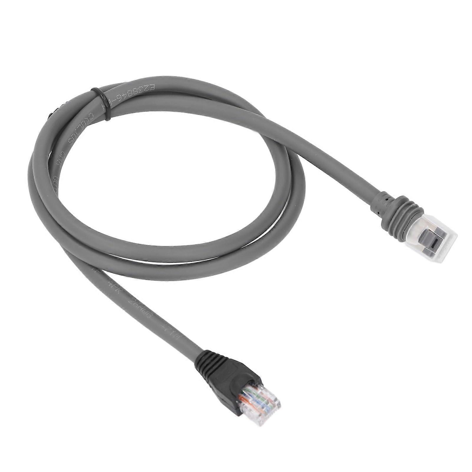 Rectangular Satellite Cable Outdoor Ethernet Cable Extension 5m (16ft), 1200 Mbps, Stable Connection