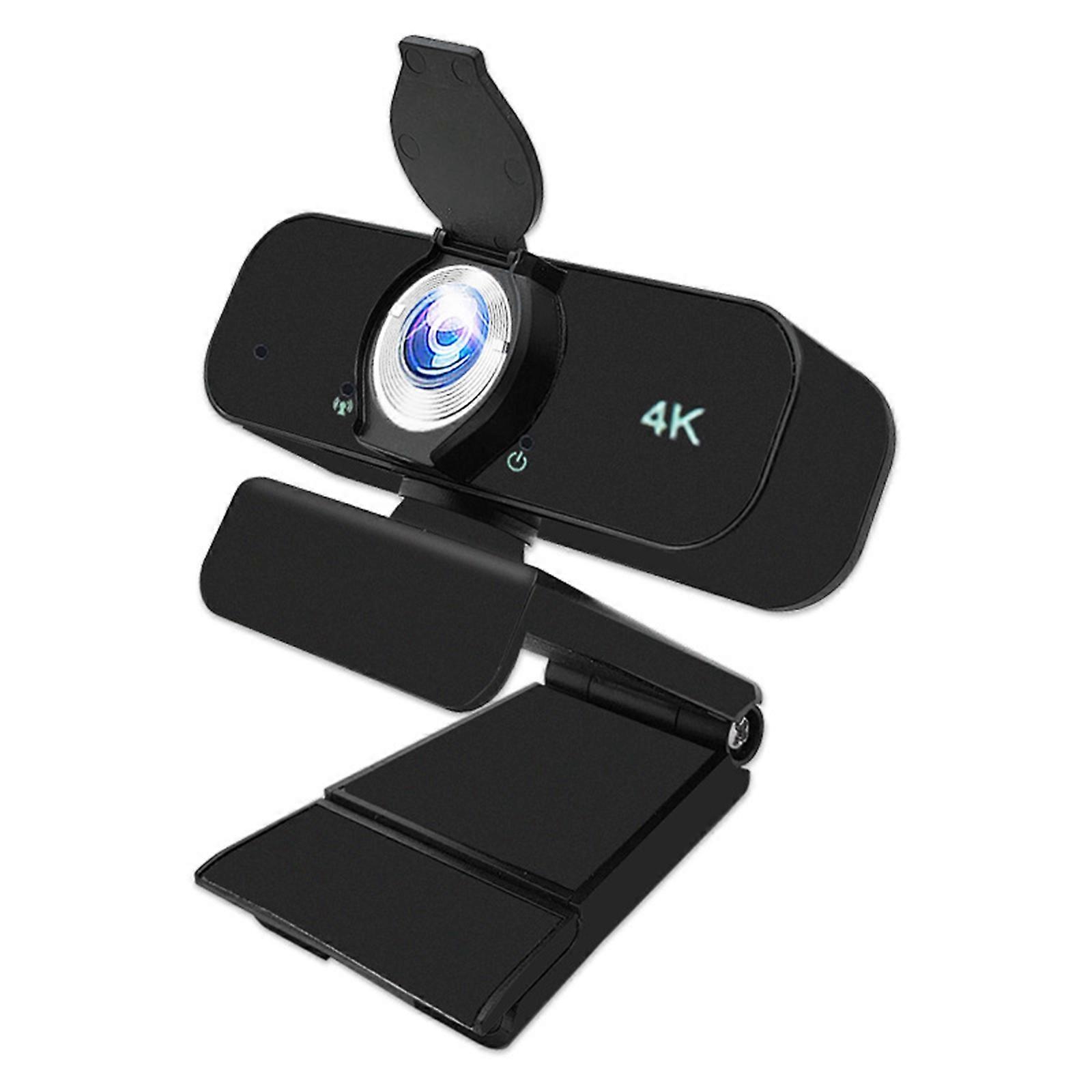 1080P 2K 4K Resolution Webcam Noise Cancelling Microphones and Tripods Mount for Clear Group Video Communications Multicolor