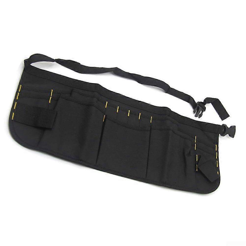 Waterproof Tool Belt Pouch with Adjustable Waist and Multiple Pockets, Durable Oxford for Electricians