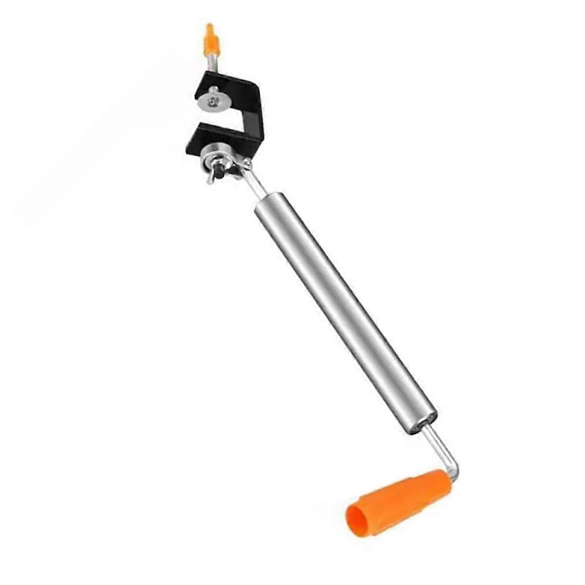 Stainless Steel Rolling Pin 20cm Dough Roller 360° Smooth Rotation for Pizza Crust Pasta Dumpling