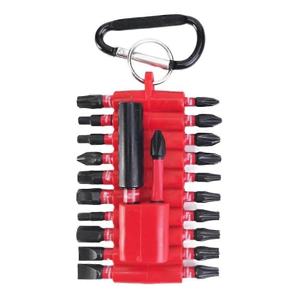 Electric Screwdriver Bit Set 4Pcs, Magnetic Bits with Hex and Torx, Durable Steel for Impact Driver