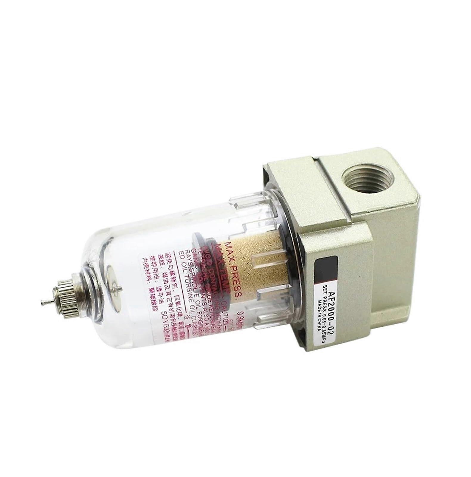 AF200002 Air Compressor Filter with Durable Copper Element for  Flow Oil Water Separation