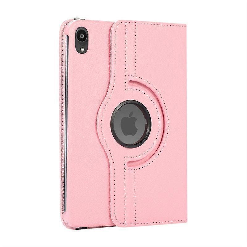 Stylish Case For Ipad Mini 4/5 Pink Bluetooth Keyboard Rotating Stand