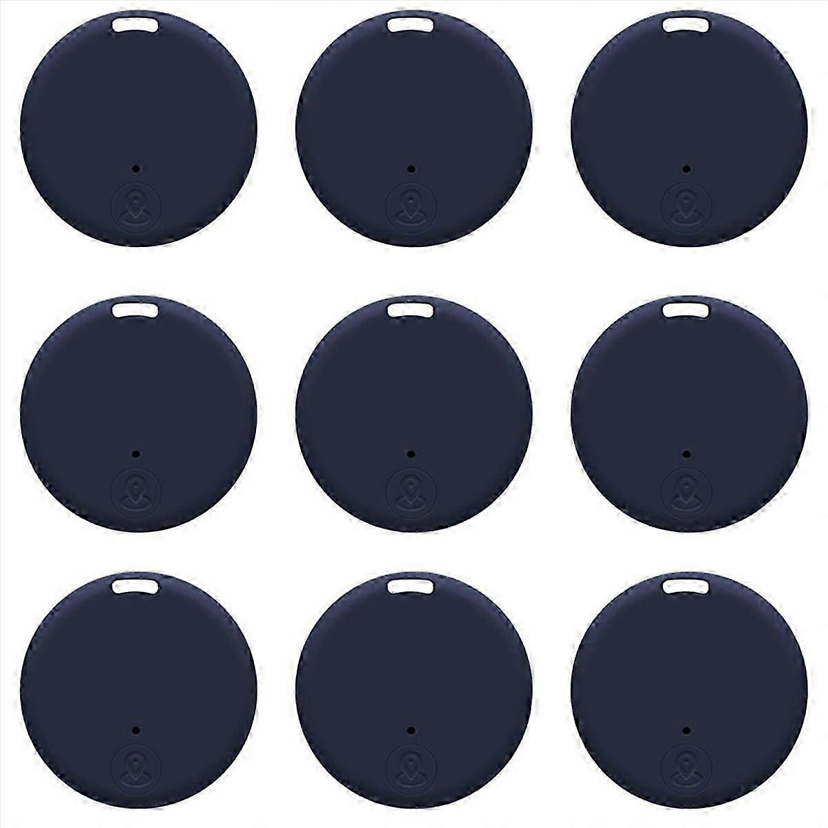 9 Pack GPS Tracker compatible with Vehicles Key Finder GPS Tracker Mini GPS Tracker Pet GPS Tracker Navy Blue-L