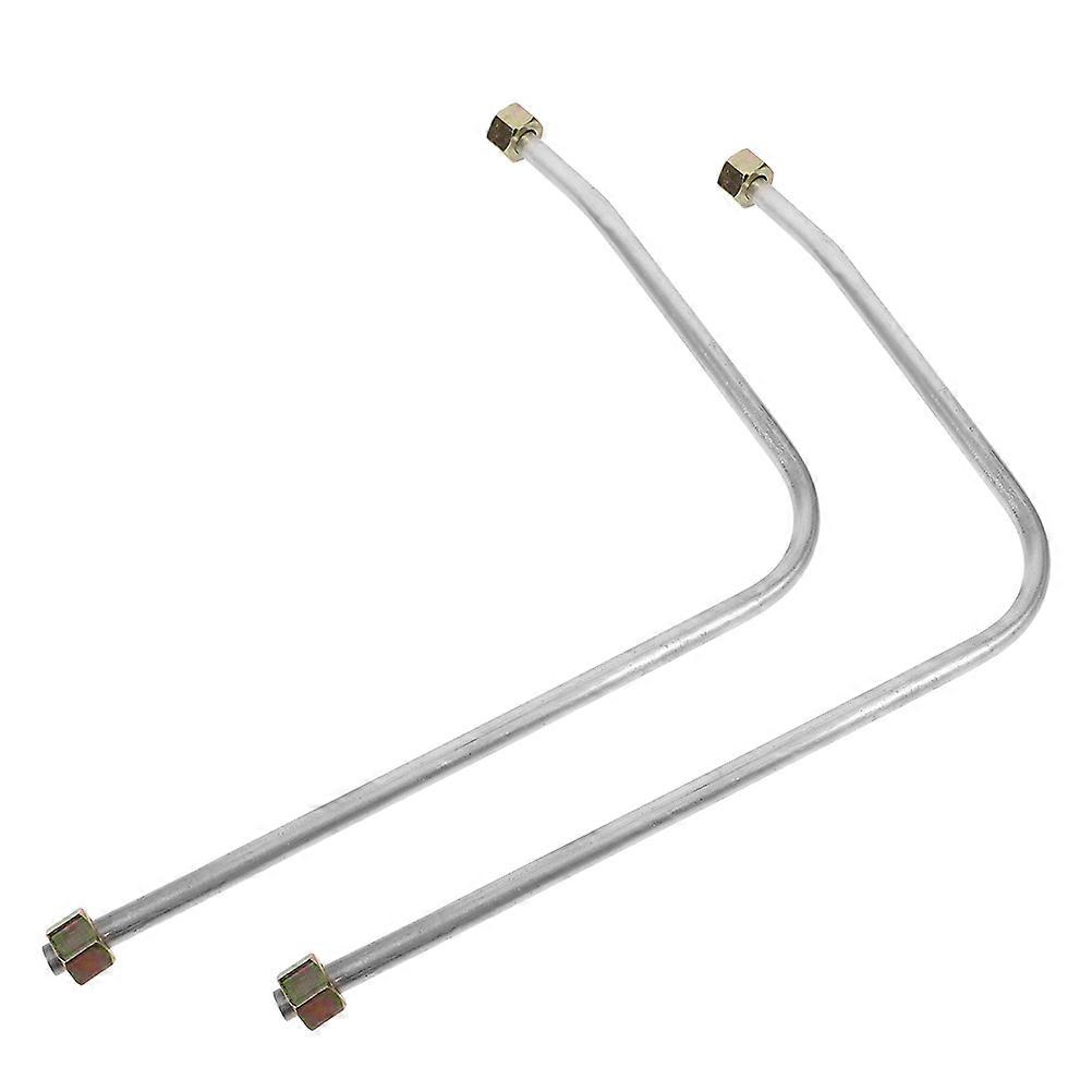 2pcs Aluminum Air Compressor Replacement Pipe Craftsman Air Compressor Hose Kit for Compressor Replacement Parts