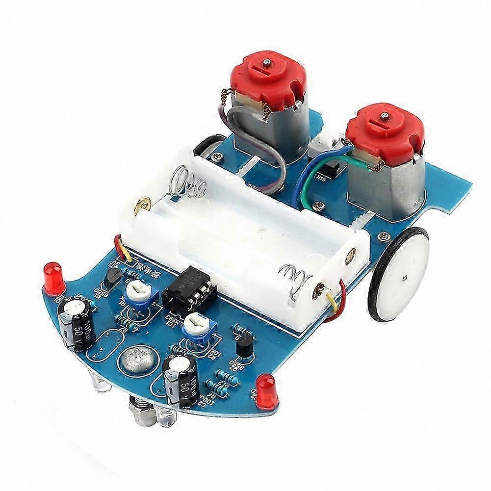 DIY Smart Car Electronics Learning Kit for Soldering Practice and Tracking Projects