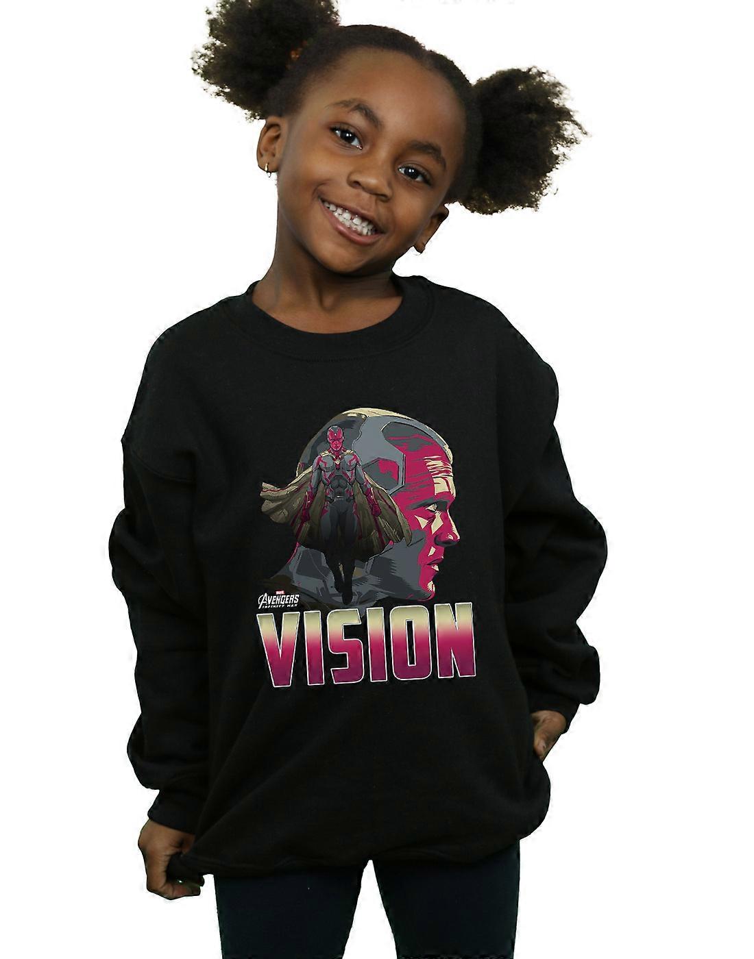 Marvel Girls Avengers Infinity War Vision Character Sweatshirt