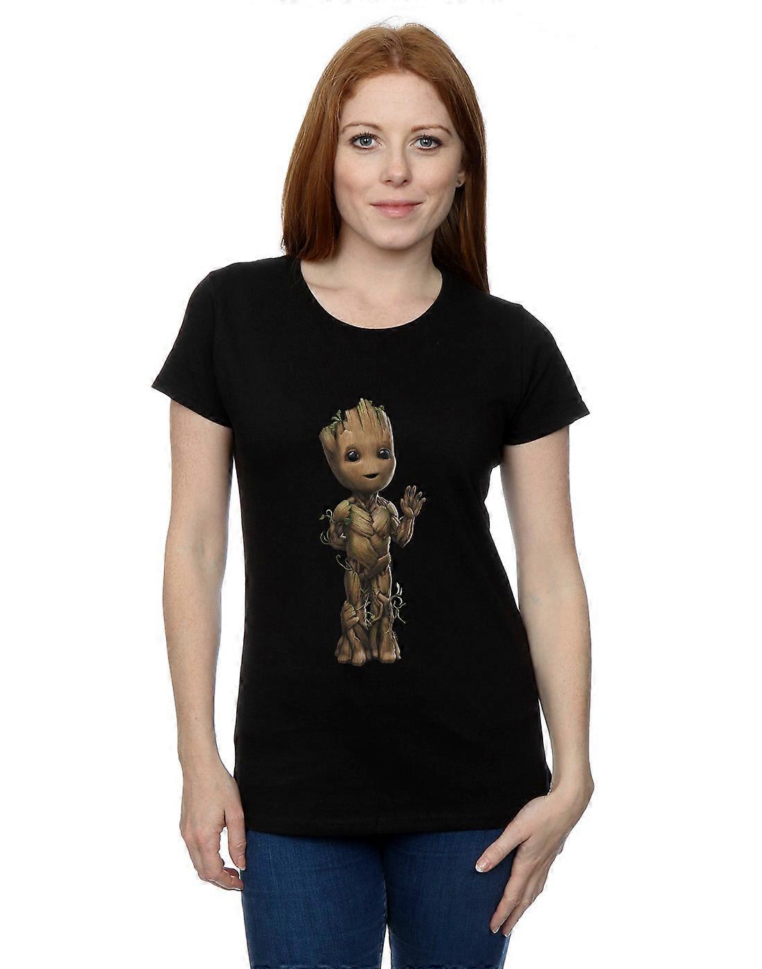 Marvel Women's I Am Groot Wave Pose T-Shirt