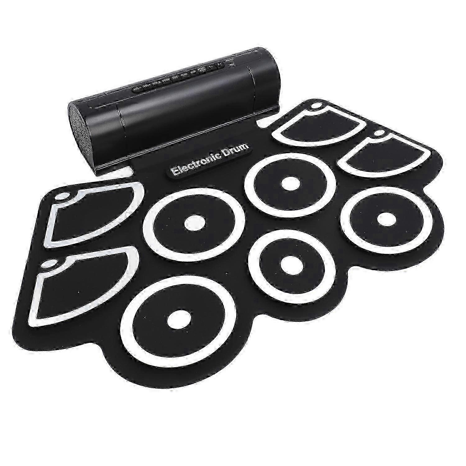 2025 Latest Model 9 Pads Electronic Drum Set Silicone and ABS USB MIDI Interface