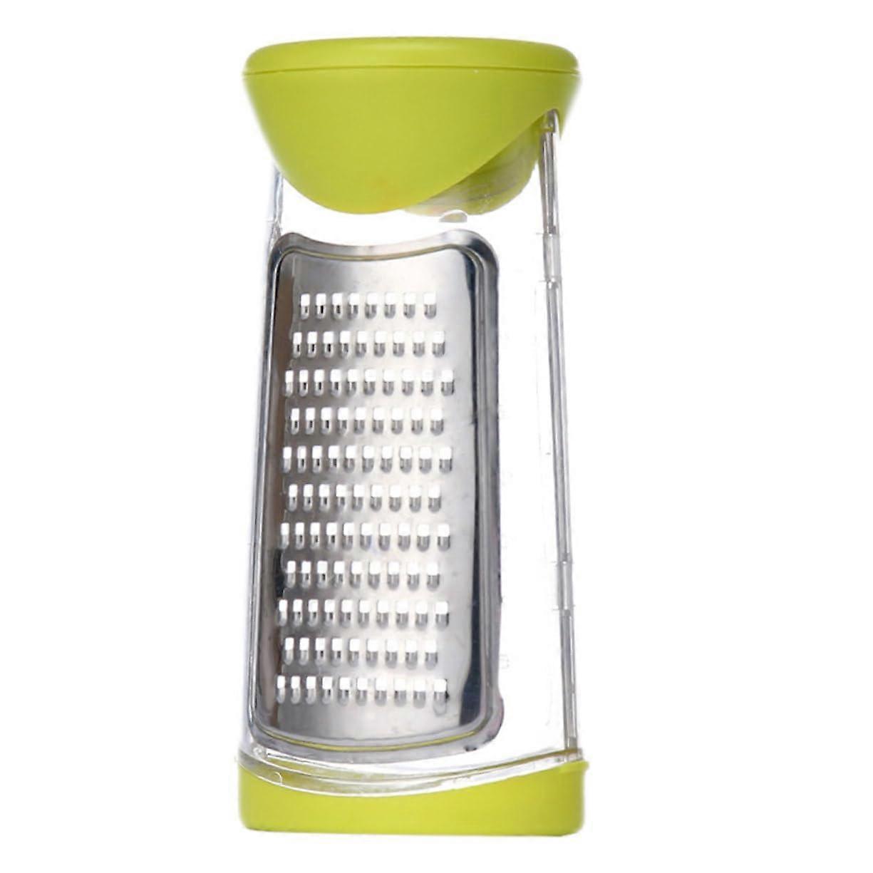 Stainless Steel Zester Grater for Citrus and Cheese with Easy Clean Brush, MultiPurpose Kitchen Tool