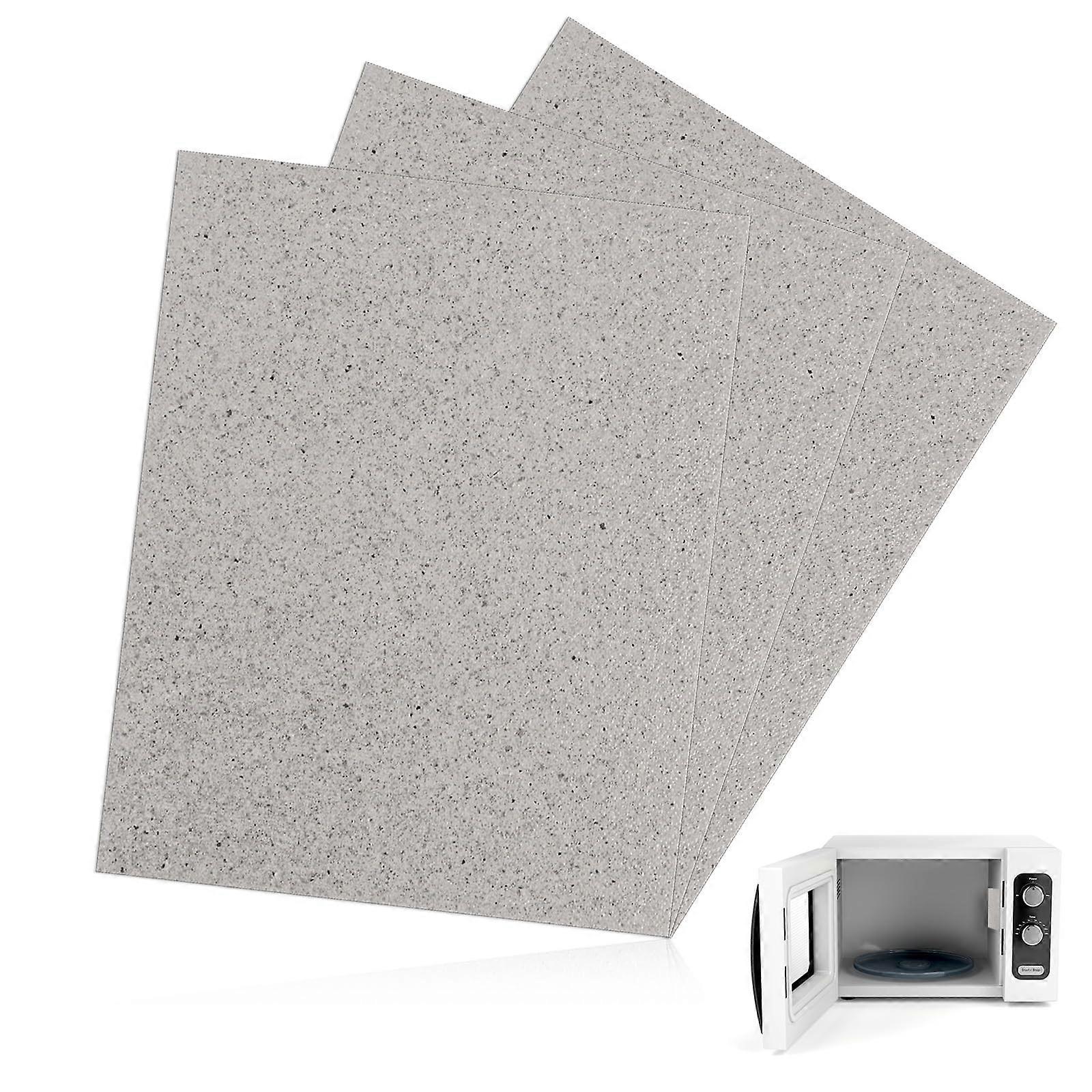 Microwave Waveguide Cover Mica Sheets 150x120mm 3 Pack, Universal Cuttable Temp Replacement