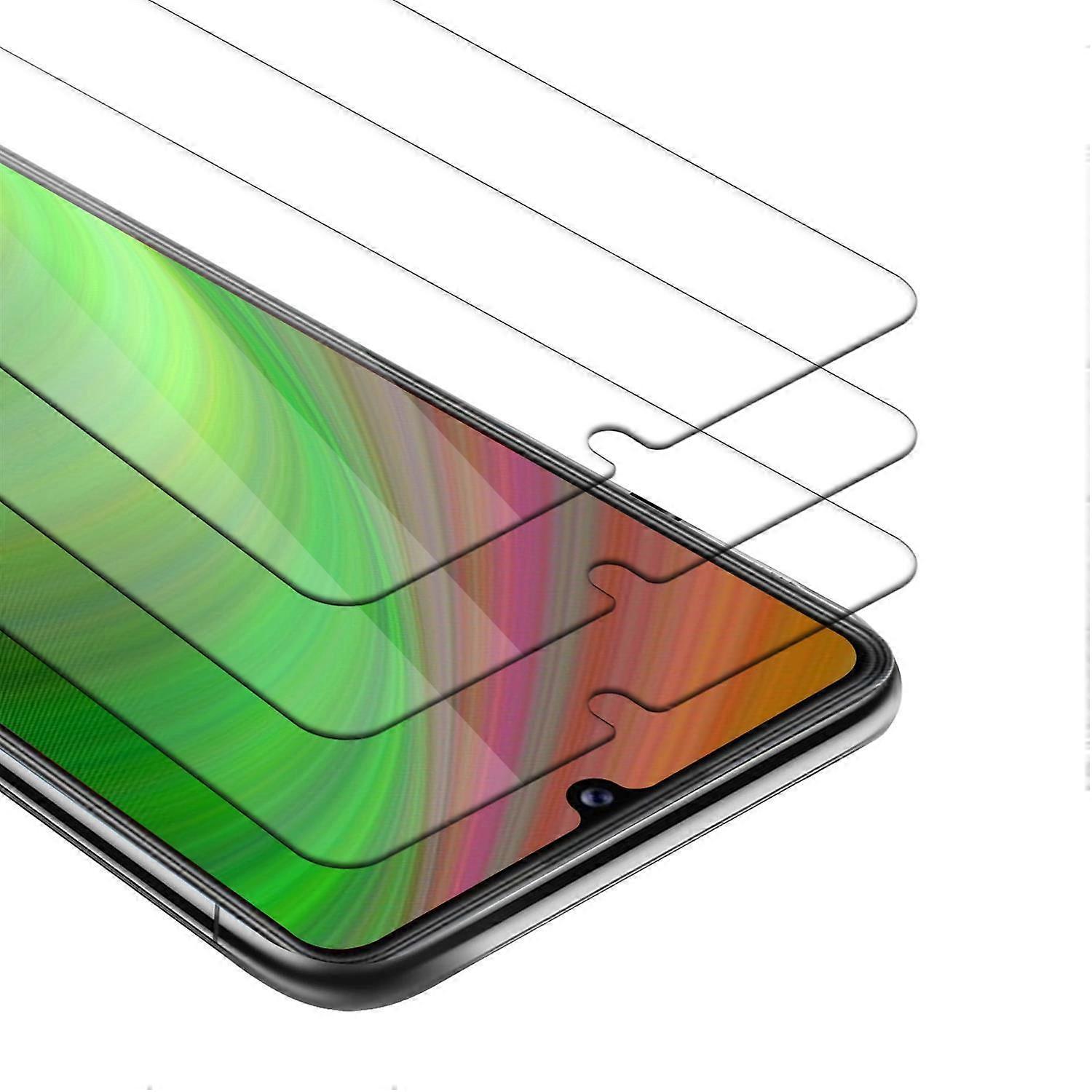 3x Screen protector compatible with Motorola MOTO E6s 2020
