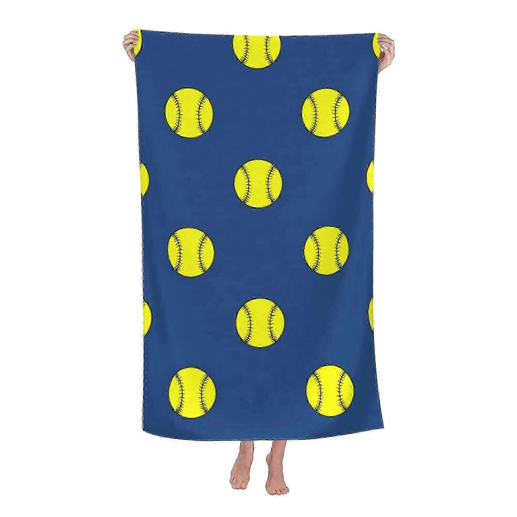 2026 Softball Beach Towel 32x52