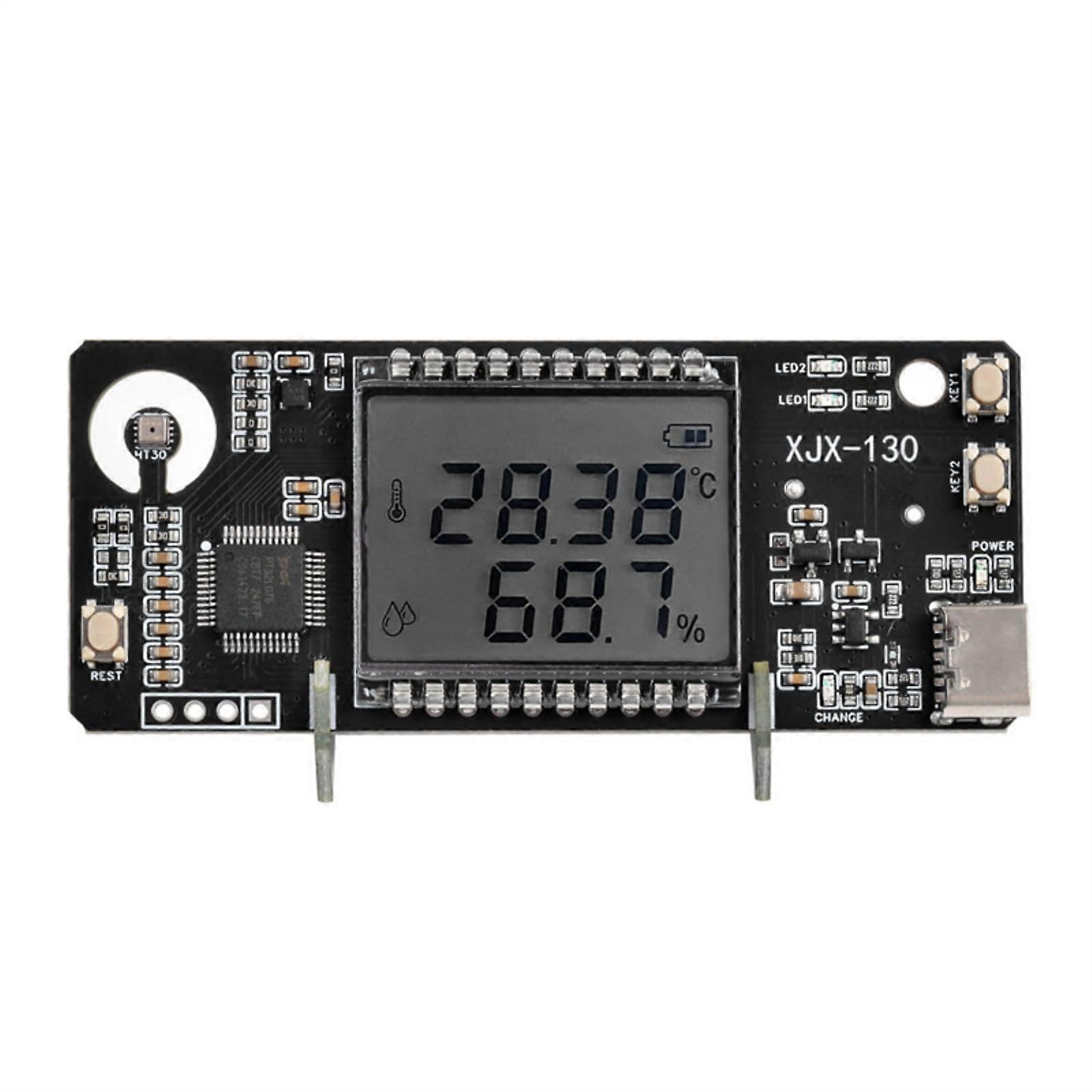 Digital Temperature Humidity Meter with Accurate Sensor and TypeC Charging for Egg Incubators