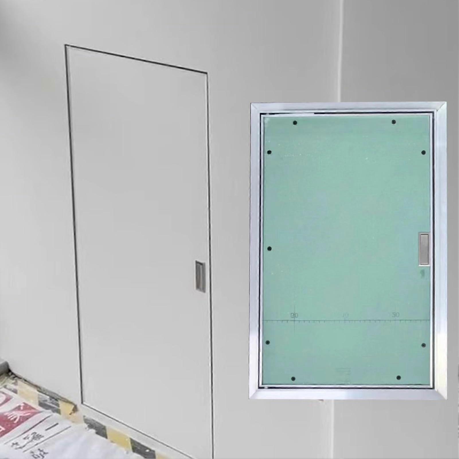 Access Panel for Drywall 28x46in Magnetic Paintable Wall Access Door with Aluminum Frame
