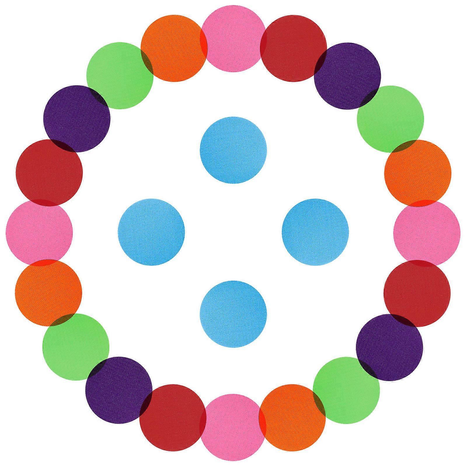 Children's Learning Carpet Spots for Classroom Use 24Pcs Seating Markers