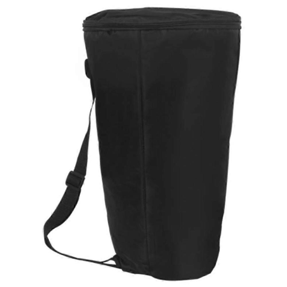 Étui de transport pour djembé de 8 pouces, sac bandoulière noir imperméable et portable pour djembé africain, accessoire pour instrument de musique