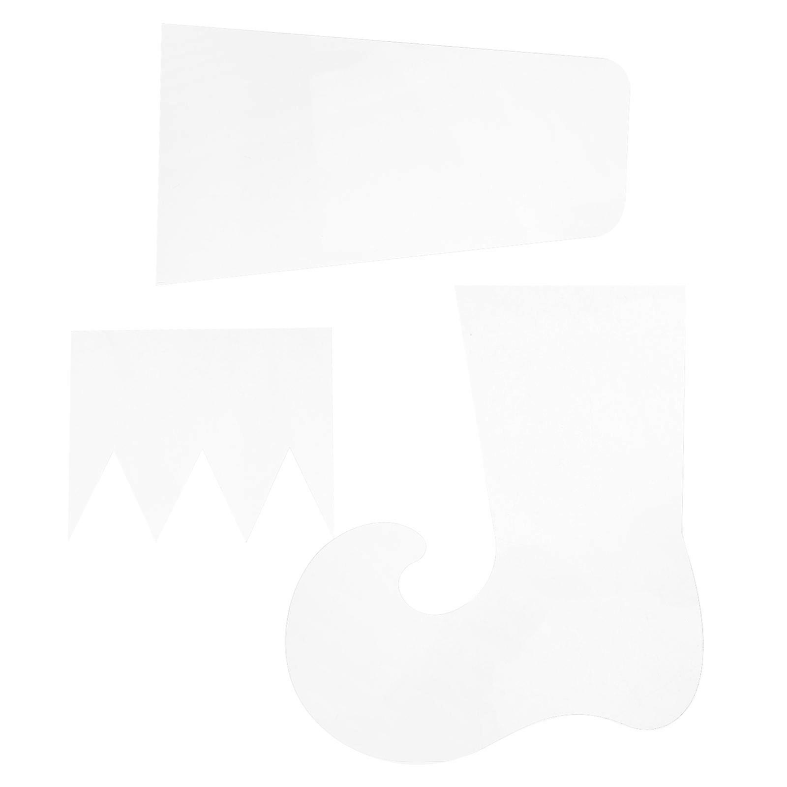 3Pcs Christmas Stocking Template for Sewing Acrylic Quilting Tool