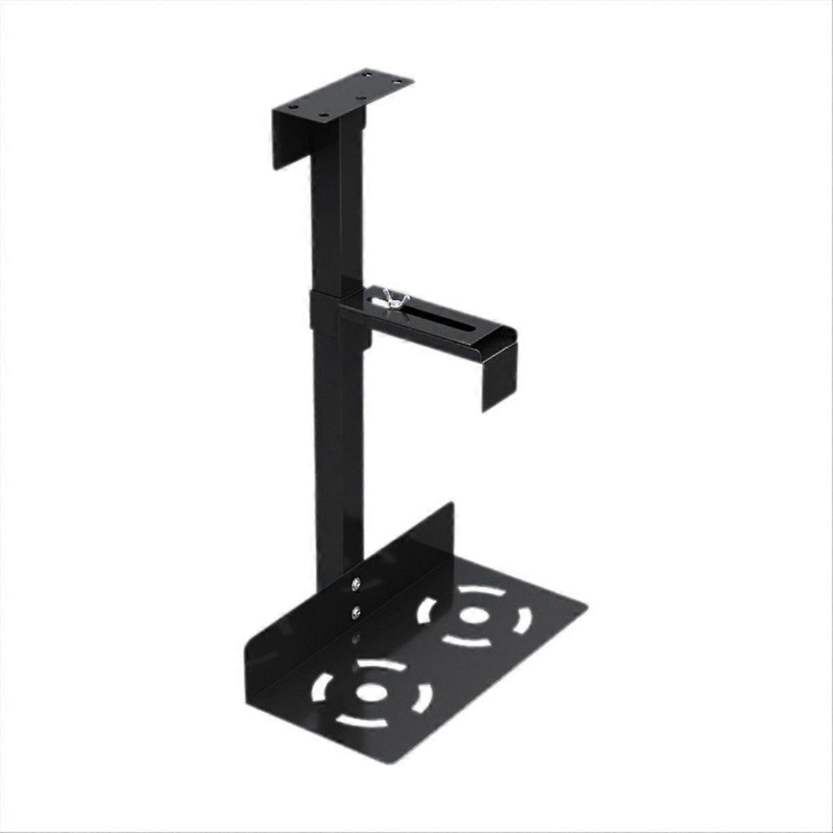 Universal PC Case Holder Adjustable Host Box Stand Black