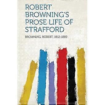 Robert Brownings prosaliv i Strafford