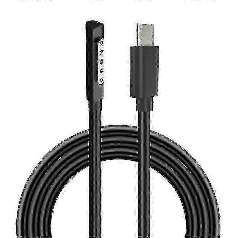 Microsoft Surface RT/Pro 1/2 Magnétique 65W Type-C Câble de charge rapide