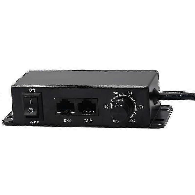 DC 0-10V Dimmer Switch, Seriesable Sync Controller with Rotary On/off