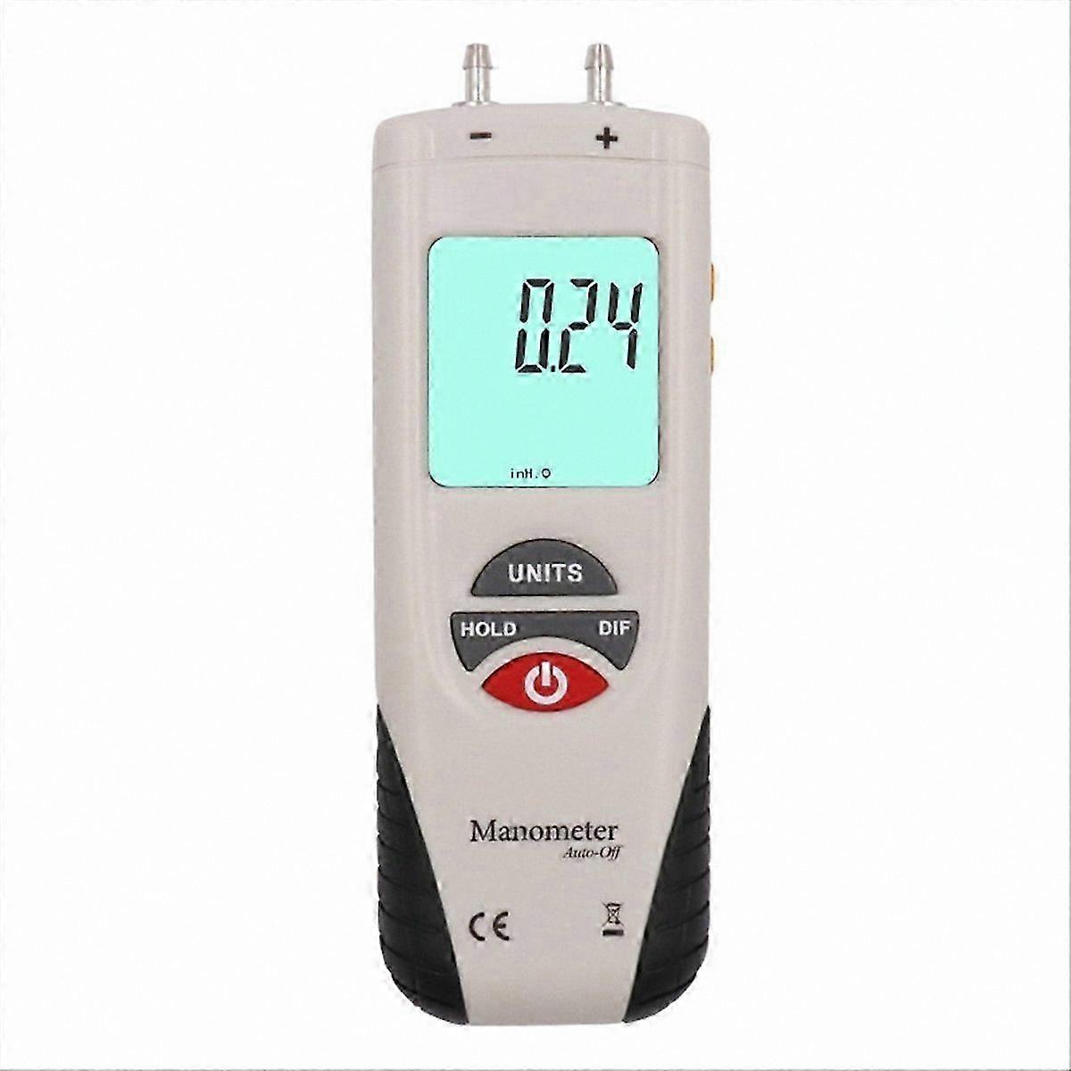 Digital Gas Pressure Manometer with Data Hold Function