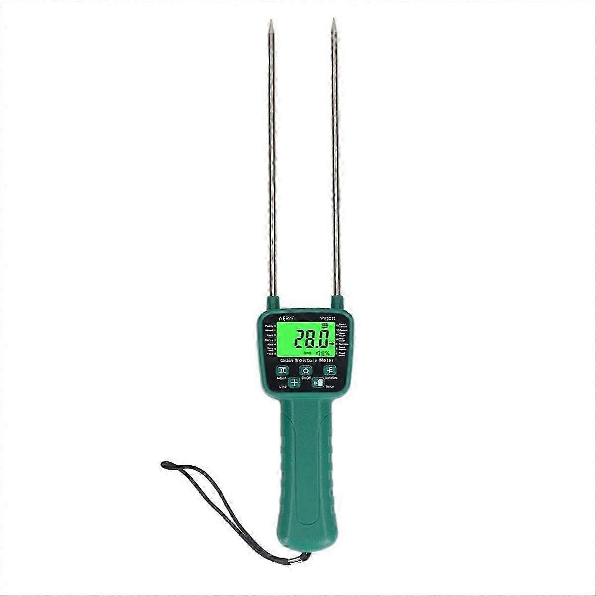 Digital Grain Moisture Meter Tester compatible with Wheat,Corn,Rice,Peanut