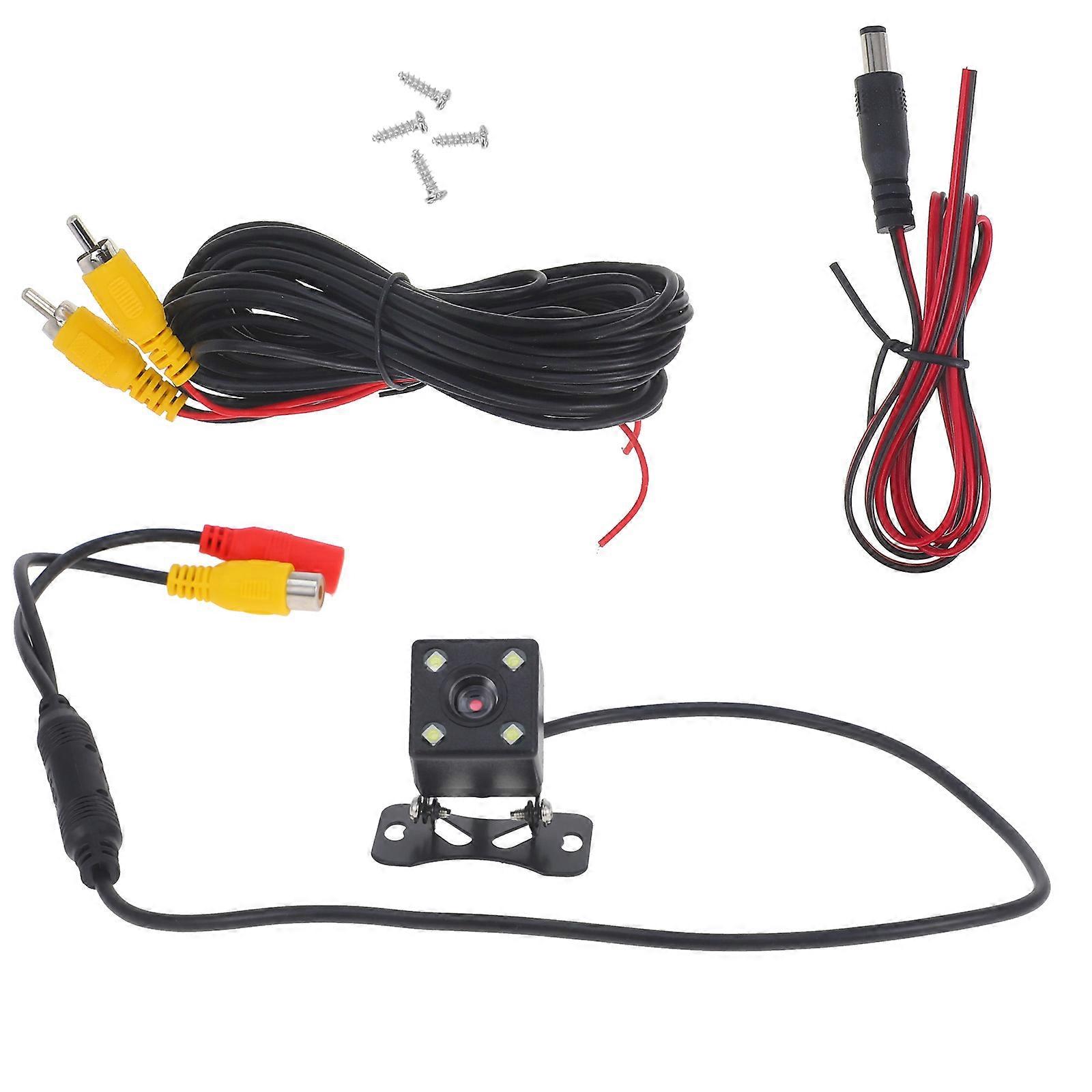 Car Backup Camera for Reverse Parking 3Sets Rear View Kit Black